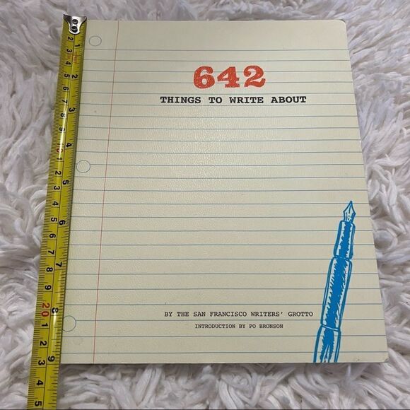 642 Things to Write About by the SFO Writers Grotto Book NWOT - Picture 1 of 7